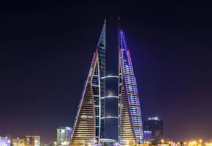 Bahrain skyline