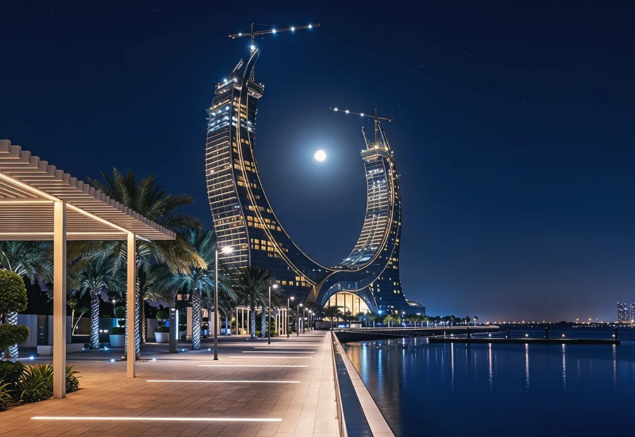 Qatar skyline